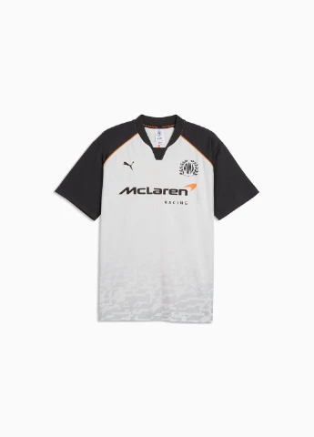 Белая футболка mclaren racing relaxed jersey men Puma