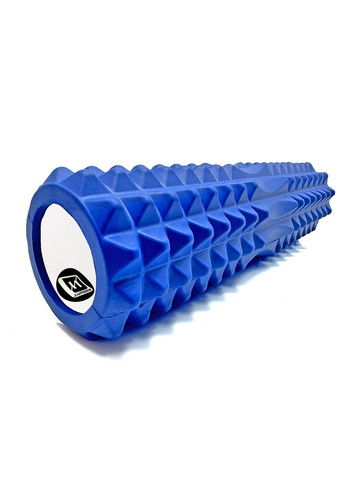 Массажный ролик Grid Roller 45 см v.2.2 EF-2028-Bl Blue EasyFit (290255616)