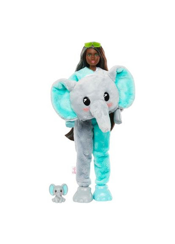 Лялька "Cutie Reveal" серії "Друзі із джунглів" — слоненя (HKP98) Barbie (290841402)