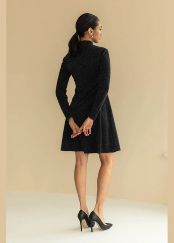 Черное праздничный, повседневный, кэжуал, коктейльное платье клеш Seventeen