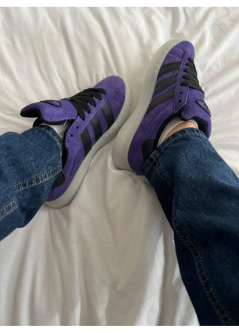 Фіолетові кросівки чоловічі adidas campus 00s violet адідас кампус фіолетові демісезон No Brand