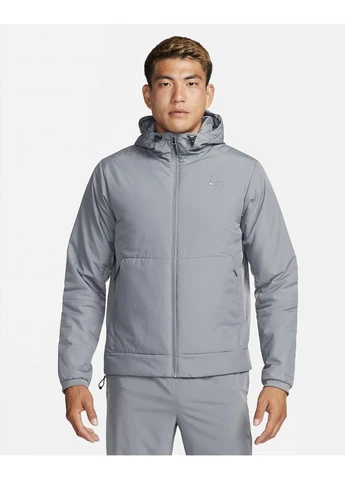 Сіра зимня куртка unlimited therma-fit versatile jacket grey fb7544-084 Nike