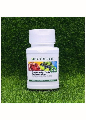 Пищевая добавка Amway Concentrated Fruits and Vegetables концентрированные фрукты и овощи 60 таблеток Nutrilite (280265976)