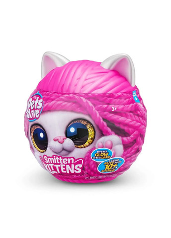 Интерактивная Британская кошка Сисси Мягкая игрушка Игривые котята Оригинал Pets Alive Smitten Kittens Sissy Zuru (365251762)