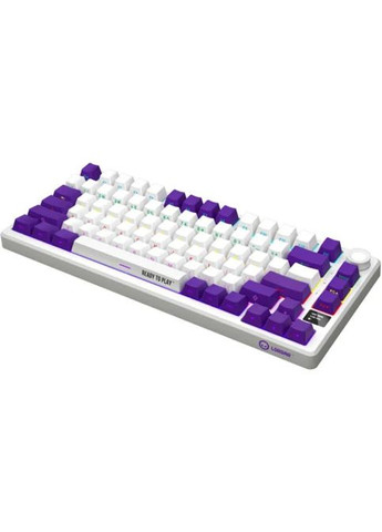 Клавіатура (LRG-KBP7075W-WH-US) LORGAR KBP7075W Pro RGB Wireless/Bluetooth/USB UA White (356149638)