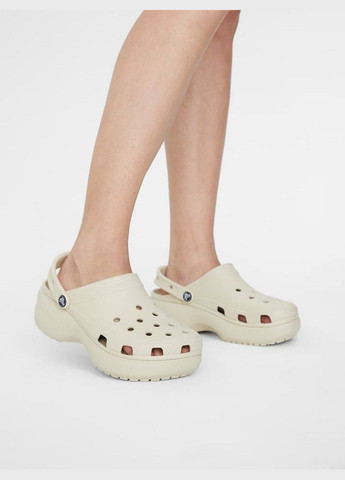 Жіночі Крокси Платформа Рожеві Women's Platform Clog Pearl Crocs Classic (326806360)