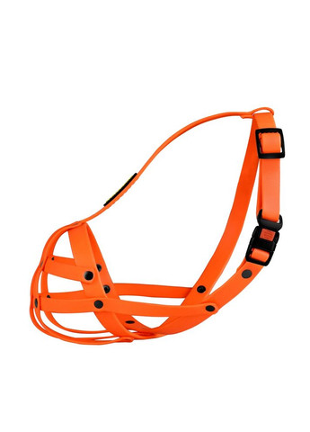 Намордник для собак Француз водоотталкивающий оранжевый 28х5 см 4915/T BronzeDog (325690258)