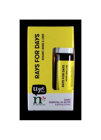 Смесь эфирных масел Amway n*by Rays for Days Sunny Topical Essential Oil Blend для местного применения 10 мл Nutrilite (280265974)