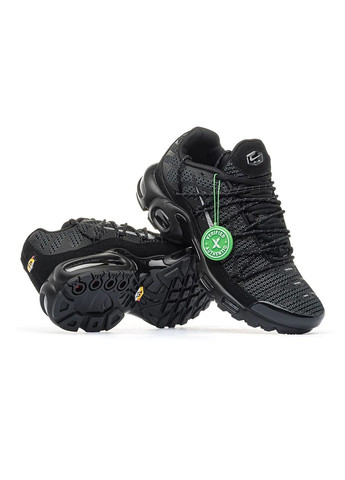 Чорні Осінні кросівки чоловічі plus utility black, вьетнам Nike Air Max TN