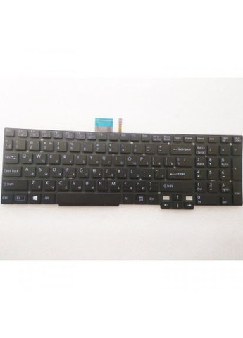 Клавіатура Sony vaio svt15 (tab 15) black,wo/frame,frame,backlight (275091803)