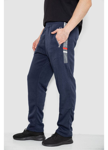 Спортивні штани чоловічі на флісі, колір темно-синій, 244R41156 Ager (315409250)