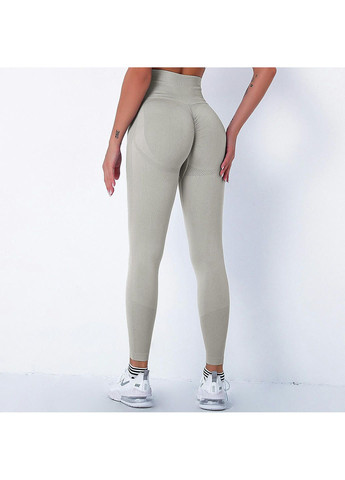 Легінси жіночі спортивні 10925 L сірі Fashion (294067255)