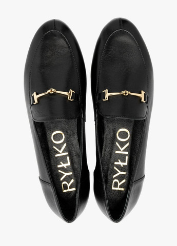 Rylko Туфлі лофери чорний з натуральна шкіра, — літо (317356255)