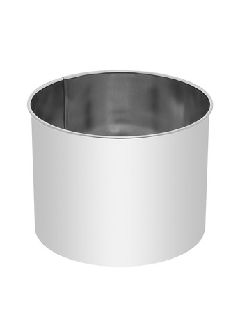 Набір з 3 форм для випікання пасхи зі знімним дном з харчової сталі Ø 16/13/11 см Master Class (290250871)