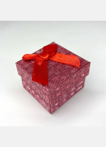 Подарункова упаковка Коробка для прикрас під каблучку Червона 5 см x 3,5 см Finding (316249128)