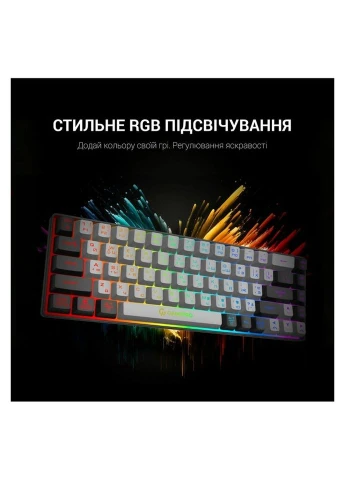 Клавіатура GK935 Wireless LED Black (GK935) GAMEPRO (313255400)