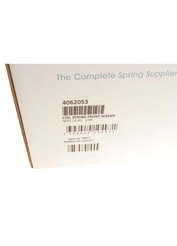 Пружина (передняя) Nissan Note 1.5dCi 06-12 (вен) 4062053 (opt-om) Lesjofors (354770319)