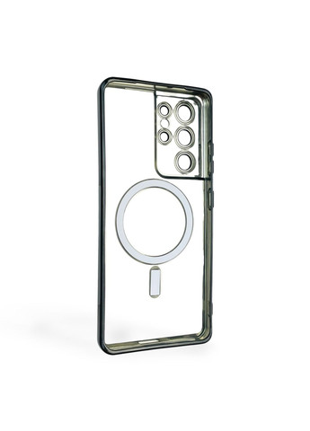 Чохол для Galaxy S21 Ultra (SM-G998) з лінзами на камері з MagSafe на самсунг с21 ультра чорний Samsung (366389379)