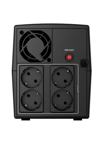 Источник бесперебойного питания Keen 1000 (UPLILI100KE-CG01B) Lin.int., AVR, 4 x евро, пластик nJoy (314930160)