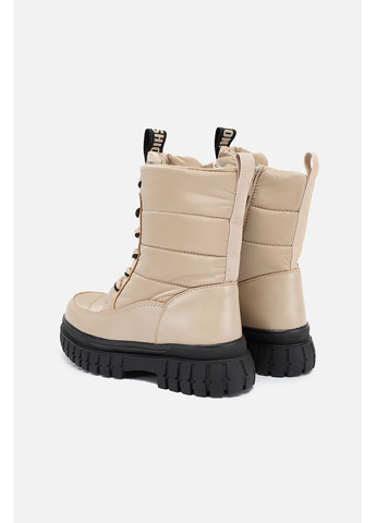 Бежевые зимние ботинки для девочки цвет бежевый cb-00286677 Kimboo