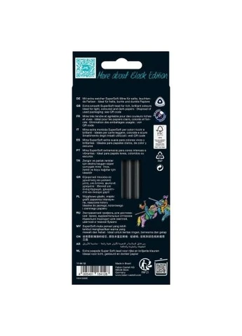 Олівець Faber-Castell Black Edition colour pencil, тригранні, чорне дере (401195909)