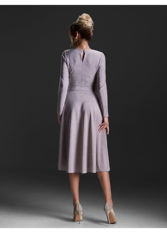 Бежевое платье 14954 бежевое ISSA PLUS однотонное