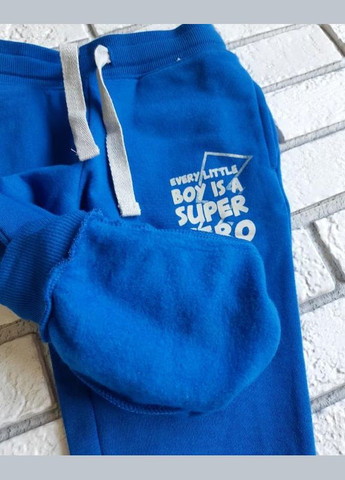 Спортивні штани джоггери утеплені для хлопчика 293642 синій Lupilu (256992569)