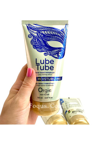 Смазка лубрикант экстра скользящая на водной основе LUBE TUBE XTRA Lubrication 150 мл Orgie (303891339)