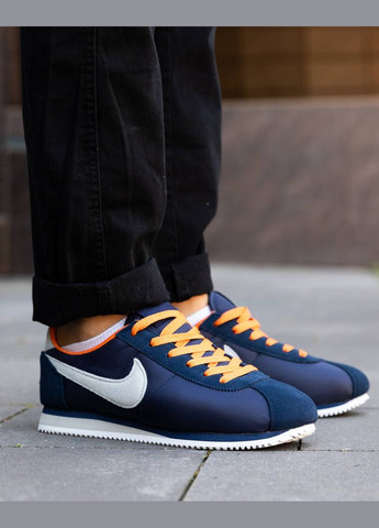 Синие демисезонные кроссовки мужские No Brand