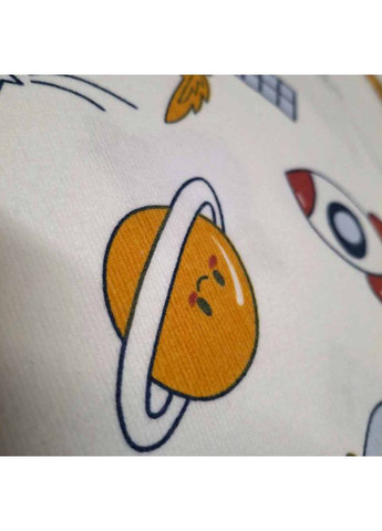 Комплект постільної білизни зимовий у ліжечко Space дитячий фланель 112х147 см (2800004977692) SoundSleep (371651942)