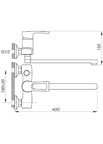 Змішувач Zerix (392907656)