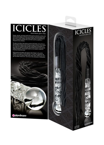 Кнут с фаллоимитатором Icicles No. 38 INTERSHOP Pipedream (341303820)