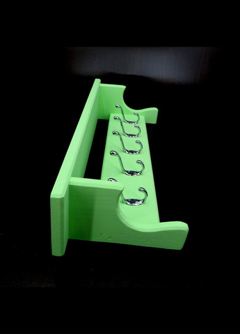 Вешалка для одежды из дерева Калгари мохито (ВДО-000153) No Brand (327866553)