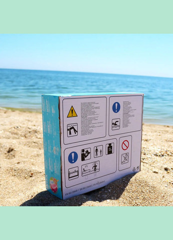 Детский надувной плотик для катания 58753 «Леденчик», 198-127-25 см Intex (333834877)