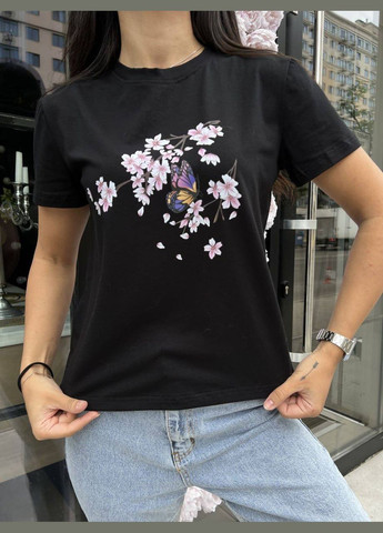Жіноча футболка з принтом Fashion - (296911602)