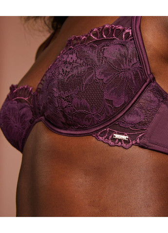 Фиолетовый кружевной бюстгальтер Hunkemoller