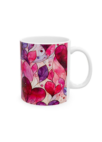 Керамическая чашка с дизайном "Палитра сердец" - 19 No Brand (368671458)