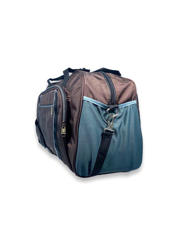 Дорожня сумка 60 л одне відділення внутрішня кишеня дві фронтальні кишені розмір: 60*40*25 см коричнева Tongsheng (285815014)