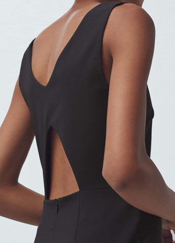 Чорна повсякденний сукня чорний Mango