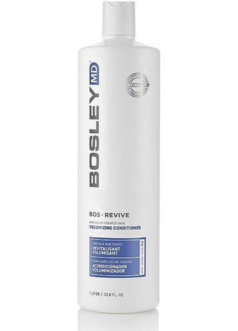 Кондиционер для объема тонких неокрашенных волос BosRevive Conditioner 300ml (588011-192064) Bosley (368650229)