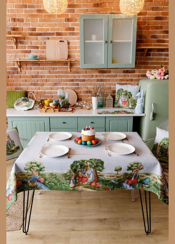 Гобеленова скатертина на стіл Лужайка Прованс (326807397)