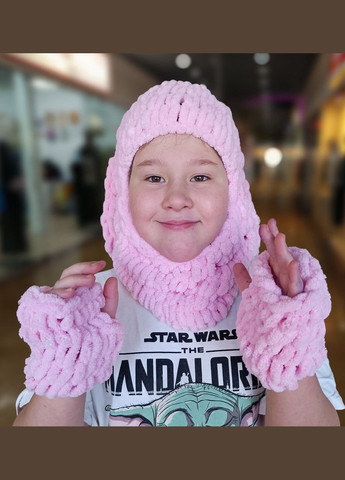 Детская шапка-балаклава с длинными ушами 2 Льва (354830346)