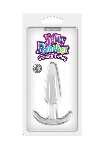 Анальний plug JELLY RANCHER T-PLUG SMOOTH CLEAR Ns Novelties (347313845)