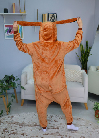 Кигуруми женское покемон Иви с длинными ушками на молнии (1109) My Kigu (358887732)