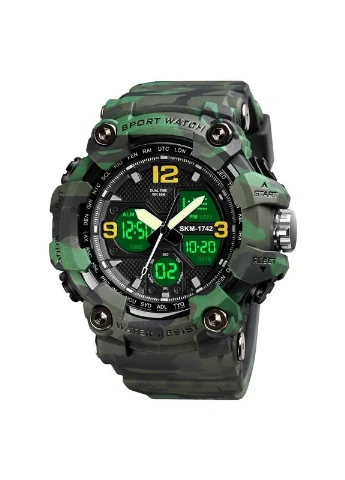 Наручний годинник 1742 Green Military Skmei (377736391)