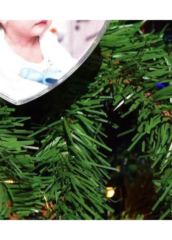 Елочная игрушка с фотовставкой 2шт Livarno home (354828842)