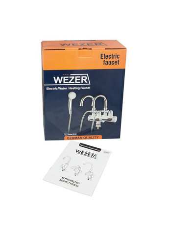 Електричний проточний водонагрівач Wezer (275335872)