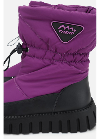 Малиновые зимние дутики для девочки цвет малиновый cb-00286678 Kimboo