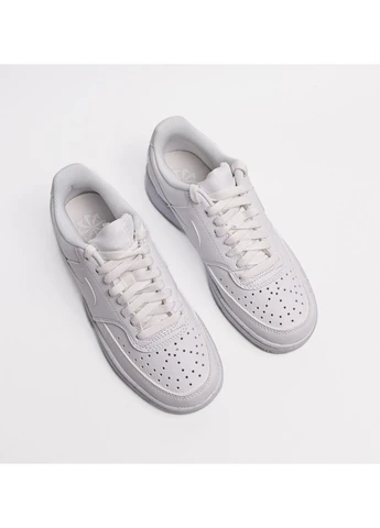 Білі кросівки court vision low next nature white dh3158-100 Nike