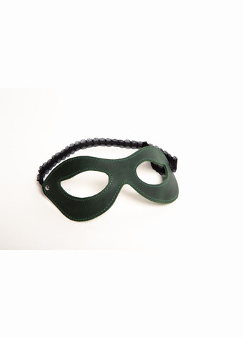 Маска кожаная Зорро зеленая MS4 Edena (307925920)